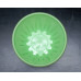 Горшок для цветов пластиковый с поддоном Знатный 3,9л (зеленый)
