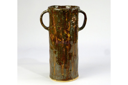 Ваза для цветов керамическая Осень ваза цилиндр h30см (т3805)