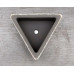 Горшок для цветов керамический с поддоном Треугольник d10см (NK1202)         