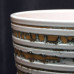 Горшок для цветов керамический с поддоном крокус сиена бел.N3 18см