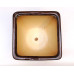 Горшок для цветов керамический с поддоном «Парус №3» коричневый 11л