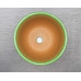 Горшок для цветов керамический с поддоном Бутон Глянец зеленый 10см ГЛ 03/0                 