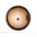 Горшок для цветов керамический с поддоном «Тюльпан №1» коричневый 9л