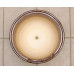  Горшок для цветов керамический с поддоном «Цилиндр №7» коричневый 40л