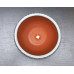 Горшок для цветов керамический с поддоном МАНЕ конус 1 бел/сер М4-118  2-18       
